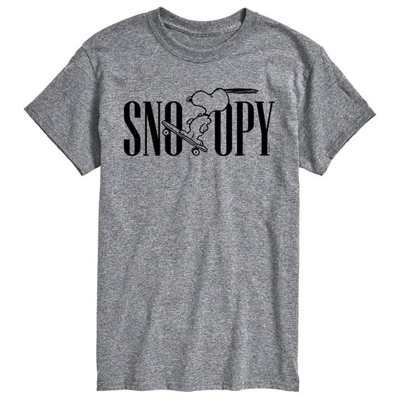 Peanuts - Skater Snoopy - Men's Short Sleeve Graphic T-Shirt