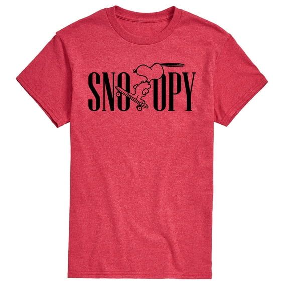 Peanuts - Skater Snoopy - Men's Short Sleeve Graphic T-Shirt