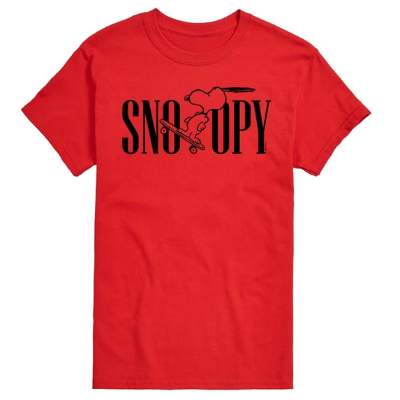 Peanuts - Skater Snoopy - Men's Short Sleeve Graphic T-Shirt