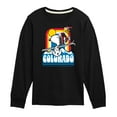 thumbnail image 1 of Peanuts - Ski Colorado - Toddler & Youth Long Sleeve Graphic T-Shirt, 1 of 6