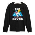 thumbnail image 1 of Peanuts - Ski Fever - Toddler & Youth Long Sleeve Graphic T-Shirt, 1 of 6