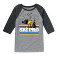 thumbnail image 1 of Peanuts - Woodstock Ski Pro - Toddler And Youth Raglan Graphic T-Shirt, 1 of 6