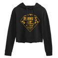thumbnail image 1 of Peanuts - Ski School - Juniors Cropped Pullover Hoodie, 1 of 6