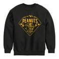 thumbnail image 1 of Peanuts - Ski School - Toddler & Youth Crewneck Fleece Sweatshirt, 1 of 6