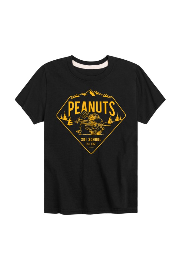 - Ski School - Toddler & Youth Short Sleeve Graphic T-Shirt