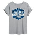thumbnail image 1 of Peanuts - Ski Shop - Women's Oversized T-Shirt, 1 of 6