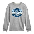 thumbnail image 1 of Peanuts - Ski Shop - Toddler & Youth Long Sleeve Graphic T-Shirt, 1 of 6