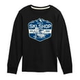 thumbnail image 1 of Peanuts - Ski Shop - Toddler & Youth Long Sleeve Graphic T-Shirt, 1 of 6