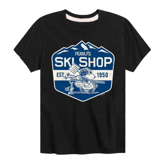 Peanuts - Ski Shop - Toddler & Youth Short Sleeve Graphic T-Shirt