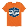 thumbnail image 1 of Peanuts - Ski Shop - Toddler & Youth Short Sleeve Graphic T-Shirt, 1 of 6