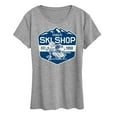 thumbnail image 1 of Peanuts - Ski Shop - Women's Short Sleeve Graphic T-Shirt, 1 of 6