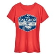 thumbnail image 1 of Peanuts - Ski Shop - Women's Short Sleeve Graphic T-Shirt, 1 of 6