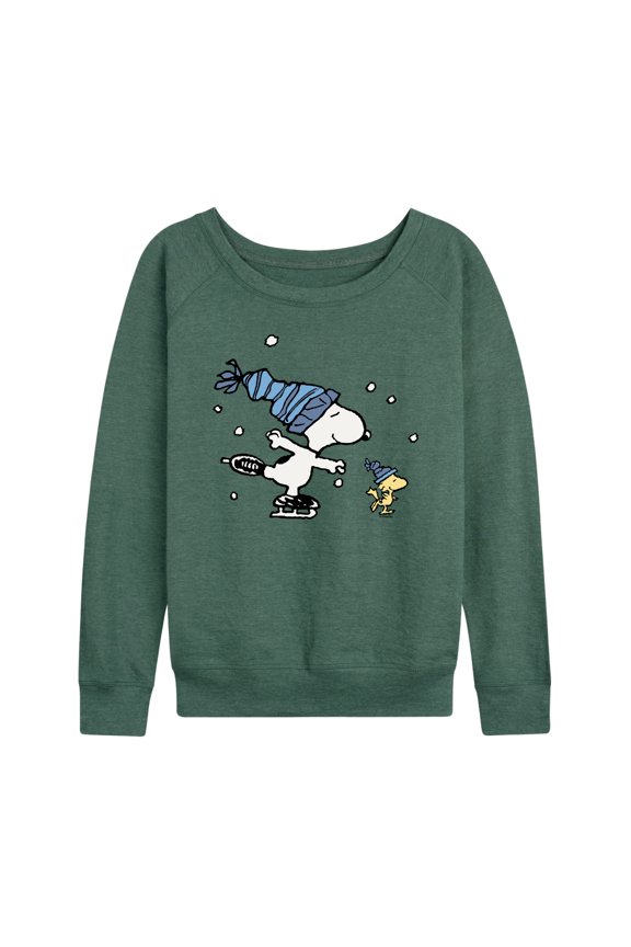 - Sleds Skates - Women's French Terry Long Sleeve Pullover