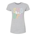 thumbnail image 1 of Peanuts - Sleepy Snoopy  - Juniors Fitted Short Sleeve Graohic T-Shirt, 1 of 5