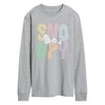thumbnail image 1 of Peanuts - Sleepy Snoopy  - Men's Long Sleeve Graphic T-Shirt, 1 of 5