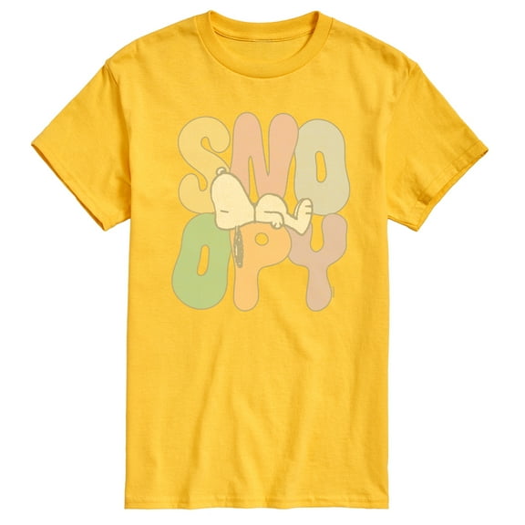 Peanuts - Sleepy Snoopy  - Men's Short Sleeve Graphic T-Shirt