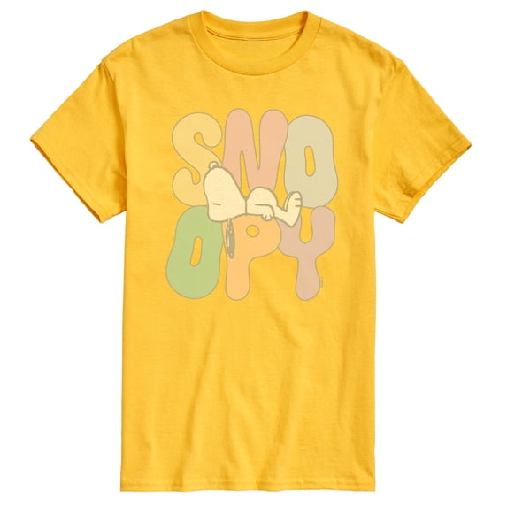 Peanuts - Sleepy Snoopy - Men's Short Sleeve Graphic T-Shirt