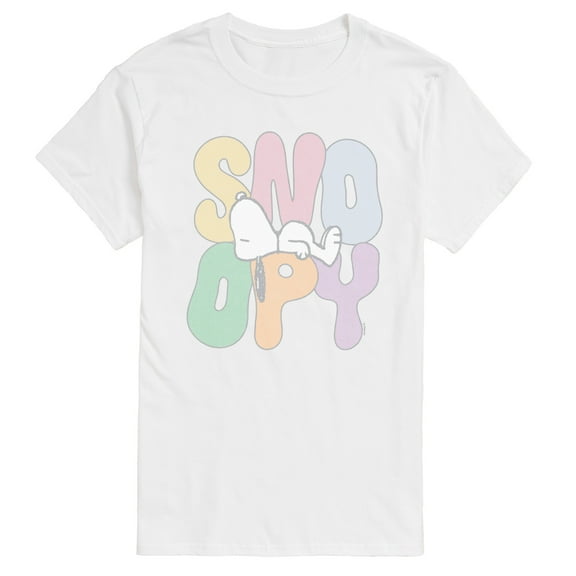 Peanuts - Sleepy Snoopy - Men's Short Sleeve Graphic T-Shirt