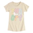 thumbnail image 1 of Peanuts - Sleepy Snoopy Tonal Washed - Youth Girls Fitted Short Sleeve T-Shirt, 1 of 5