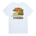 thumbnail image 1 of Peanuts - Smores Snoopy Woodstock - Toddler & Youth Short Sleeve Graphic T-Shirt, 1 of 6