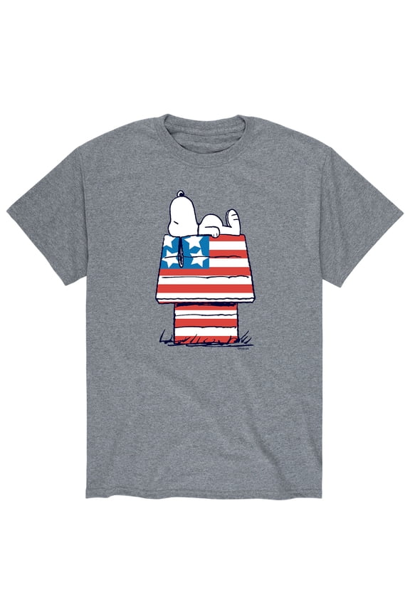 - Snoop Flag House - Men's Short Sleeve Graphic T-Shirt