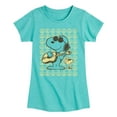thumbnail image 1 of Peanuts - Snoop Guitar And Peace  - Toddler & Youth Girls Short Sleeve Graphic T-Shirt, 1 of 5