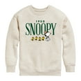 thumbnail image 1 of Peanuts - Snoopy 1950 Camping - Toddler & Youth Crewneck Fleece Sweatshirt, 1 of 5