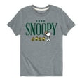 thumbnail image 1 of Peanuts - 1950s Camper Snoopy - Toddler And Youth Short Sleeve Graphic T-Shirt, 1 of 6