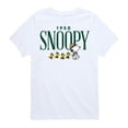 thumbnail image 1 of Peanuts - 1950s Camper Snoopy - Toddler And Youth Short Sleeve Graphic T-Shirt, 1 of 6