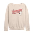 thumbnail image 1 of Peanuts - Snoopy 1950 - Women's French Terry Long Sleeve Pullover, 1 of 5