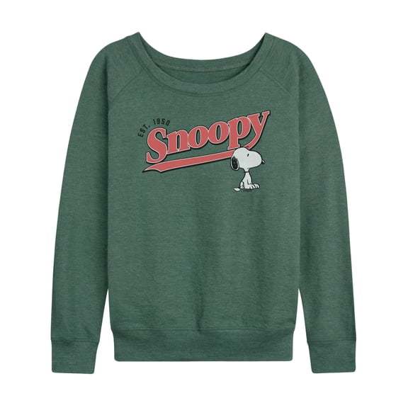 Peanuts - Snoopy 1950 - Women's French Terry Long Sleeve Pullover