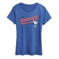 thumbnail image 1 of Peanuts - Snoopy 1950 - Women's Short Sleeve Graphic T-Shirt, 1 of 5