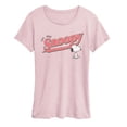 thumbnail image 1 of Peanuts - Snoopy 1950 - Women's Short Sleeve Graphic T-Shirt, 1 of 4