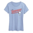 thumbnail image 1 of Peanuts - Snoopy 1950 - Women's Short Sleeve Graphic T-Shirt, 1 of 4