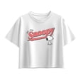 thumbnail image 1 of Peanuts - Snoopy 1950 - Youth Girls Boxy T-Shirt, 1 of 5