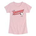 thumbnail image 1 of Peanuts - Snoopy 1950 - Youth Girls Fitted Short Sleeve T-Shirt, 1 of 5