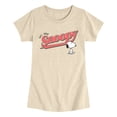 thumbnail image 1 of Peanuts - Snoopy 1950 - Youth Girls Fitted Short Sleeve T-Shirt, 1 of 5