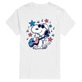 thumbnail image 1 of Peanuts - Snoopy Americana Guitar - Men's Short Sleeve Graphic T-Shirt, 1 of 5