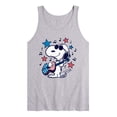 thumbnail image 1 of Peanuts - Snoopy Americana Guitar Graphic Tank Top, 1 of 4