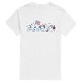 thumbnail image 1 of Peanuts - Snoopy Americana Lineup - Men's Short Sleeve Graphic T-Shirt, 1 of 5