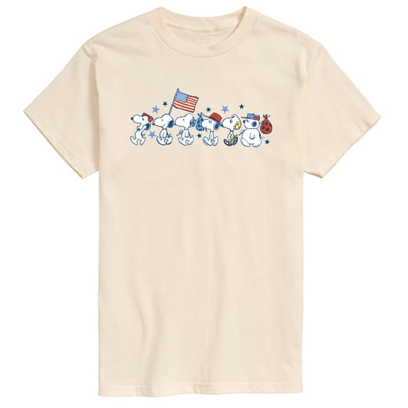 Peanuts - Snoopy Americana Lineup - Men's Short Sleeve Graphic T-Shirt