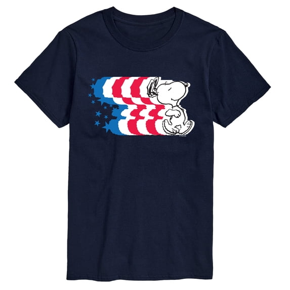Peanuts - Snoopy Americana Short Sleeve Graphic T-Shirt