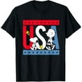 thumbnail image 1 of Peanuts Snoopy Americana T-Shirt – Red White & Blue USA Graphic Tee, 1 of 4