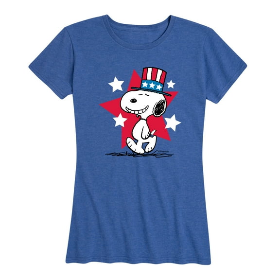 Peanuts - Snoopy Americana - Women's Short Sleeve Graphic T-Shirt