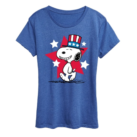 Peanuts - Snoopy Americana - Women's Short Sleeve Graphic T-Shirt