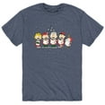 thumbnail image 1 of Peanuts - Snoopy And Friends Caroling  - Men's Short Sleeve Graphic T-Shirt, 1 of 5