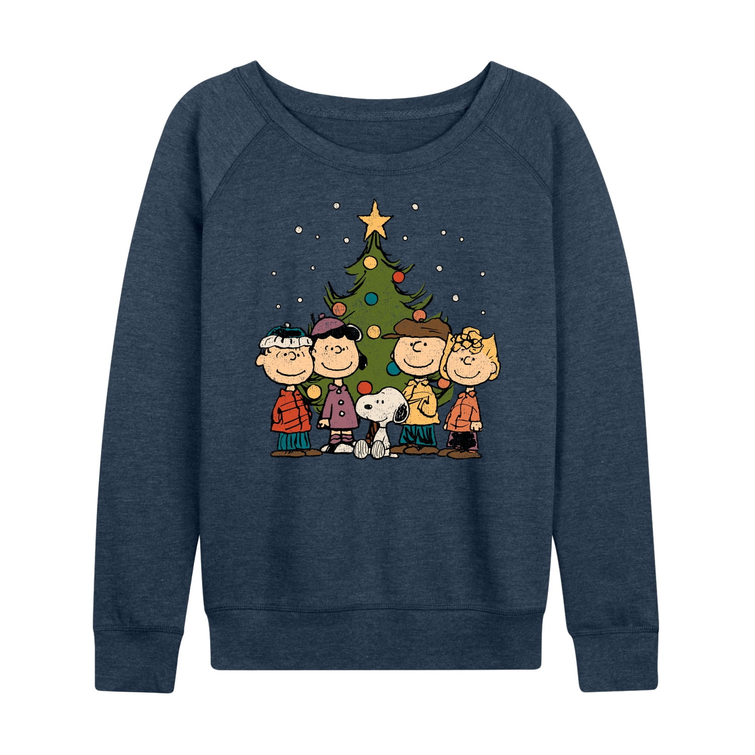 Peanuts Snoopy Women's Holiday Light Up Sweatshirt - Cozy