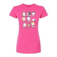 thumbnail image 1 of Peanuts - Snoopy And Friends - Juniors Fitted Graphic T-Shirt, 1 of 5