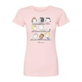 thumbnail image 1 of Peanuts - Snoopy And Friends - Juniors Fitted Graphic T-Shirt, 1 of 4