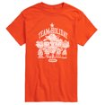 thumbnail image 1 of Peanuts - Snoopy And Friends Team Holiday Spirit - Men's Short Sleeve Graphic T-Shirt, 1 of 6